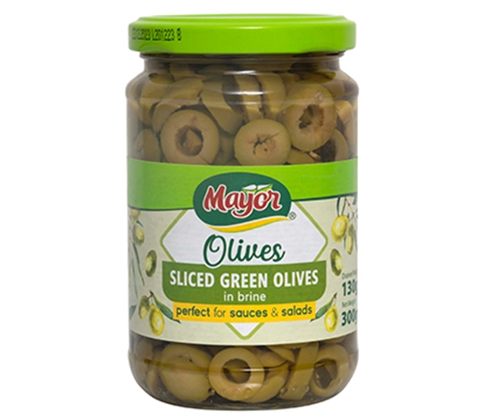 Picture of MAYOR SLICED OLIVES 300GR